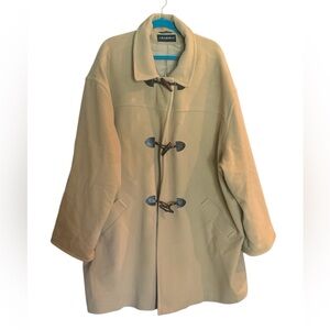 Sandro Vintage 100% Wool Long Coat, Size 30W